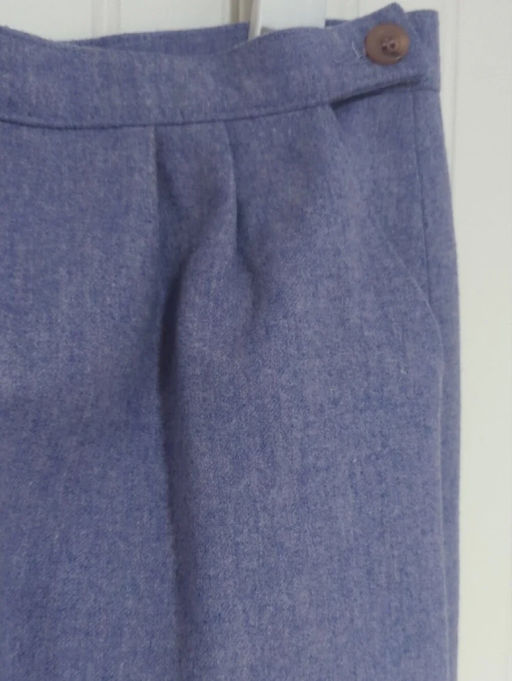 Pendleton Lavender-Blue Pencil Skirt